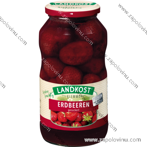 Landkost Jahody slazené 680g