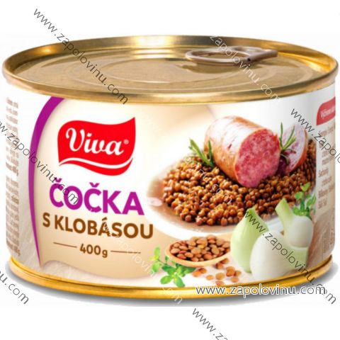 Viva Čočka s klobásou 400g