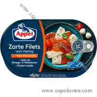 Appel sledě filety rajčatová mozzarella 200 gr