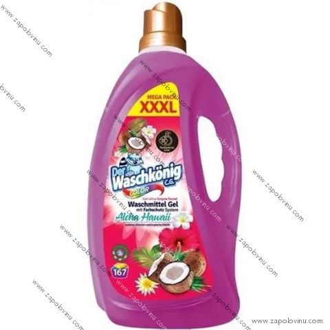 WaschKönig gel 5,01L ALOHA COLOR - 167 WL