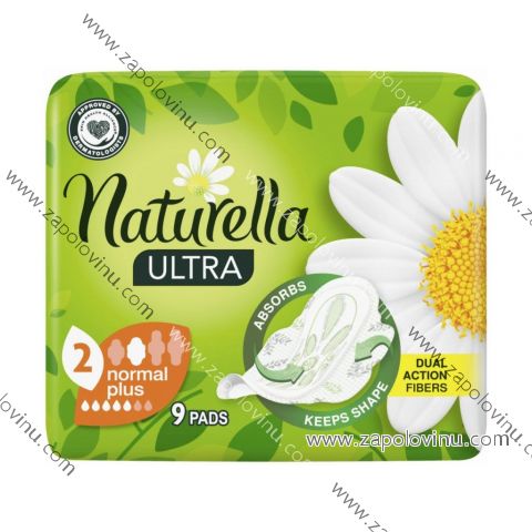 Naturella Ultra Normal Plus Hygienické Vložky S Křidélky 9 ks