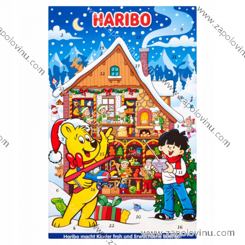 HARIBO adventní kalendář 300g