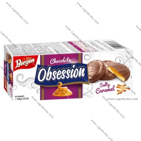 Bergen Obsession Cookies Salty Carmel 128g