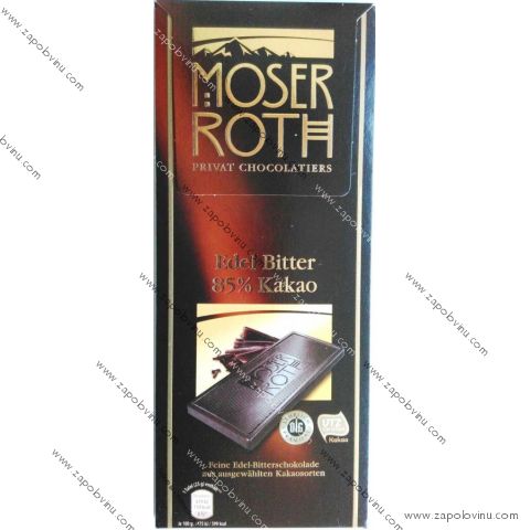 Moser Roth Edel Bitter 85% cacao 125 g