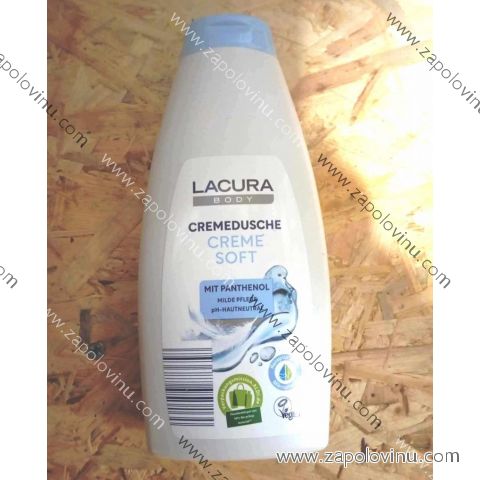 LACURA krémový jemný sprchový gel 400 ml