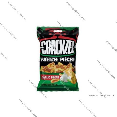 Crackzel kousky preclíku s příchutí česnek 65g