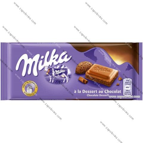 Milka À la Dessert au Chocolat 100g