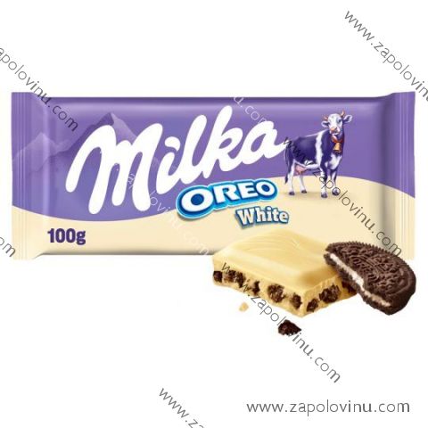 Milka Oreo čokoláda bílá 100g